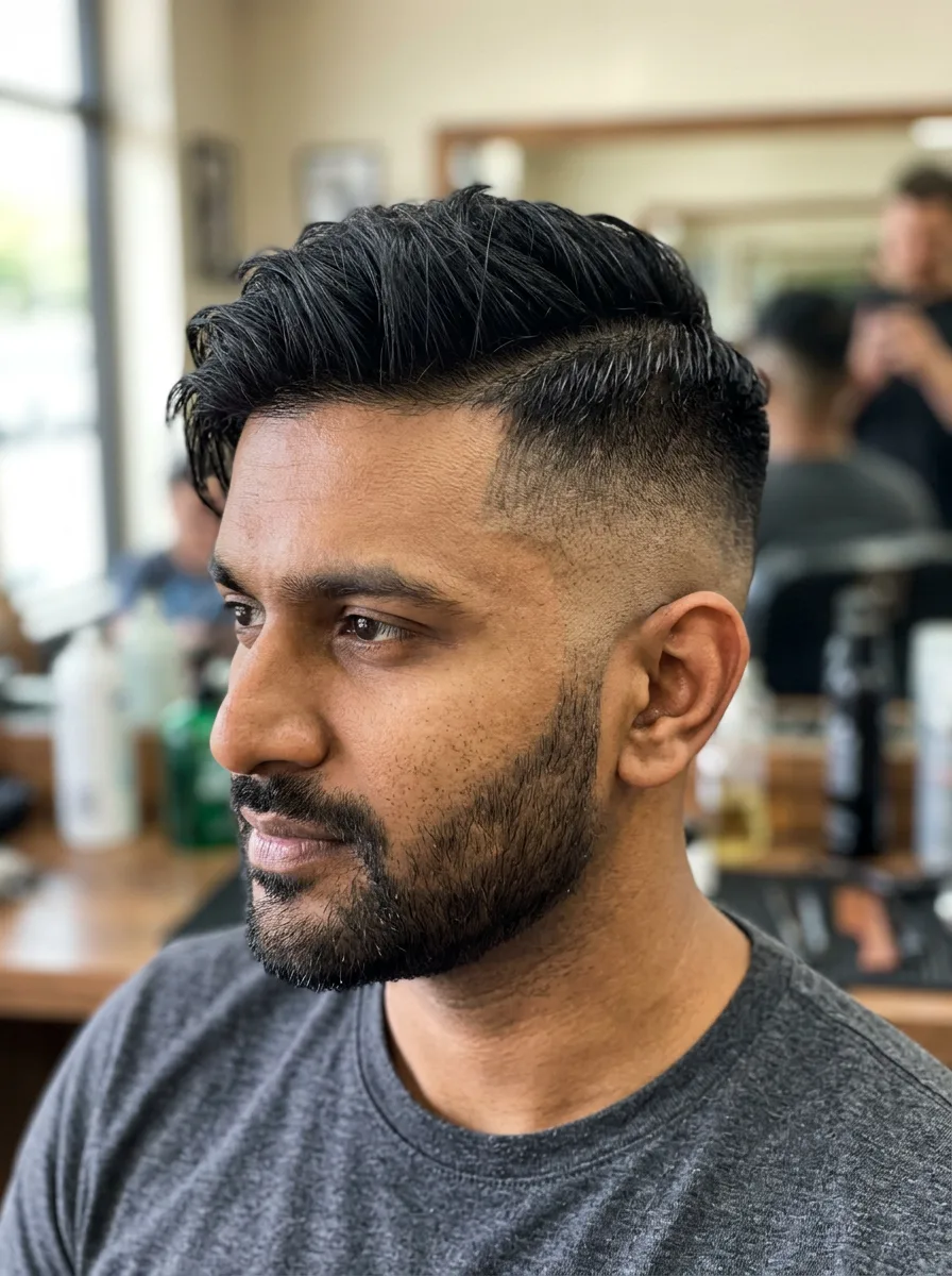 3. High Fade Comb Over