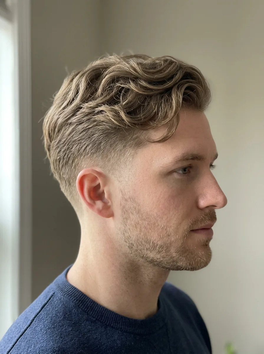 4. Taper Fade Comb Over