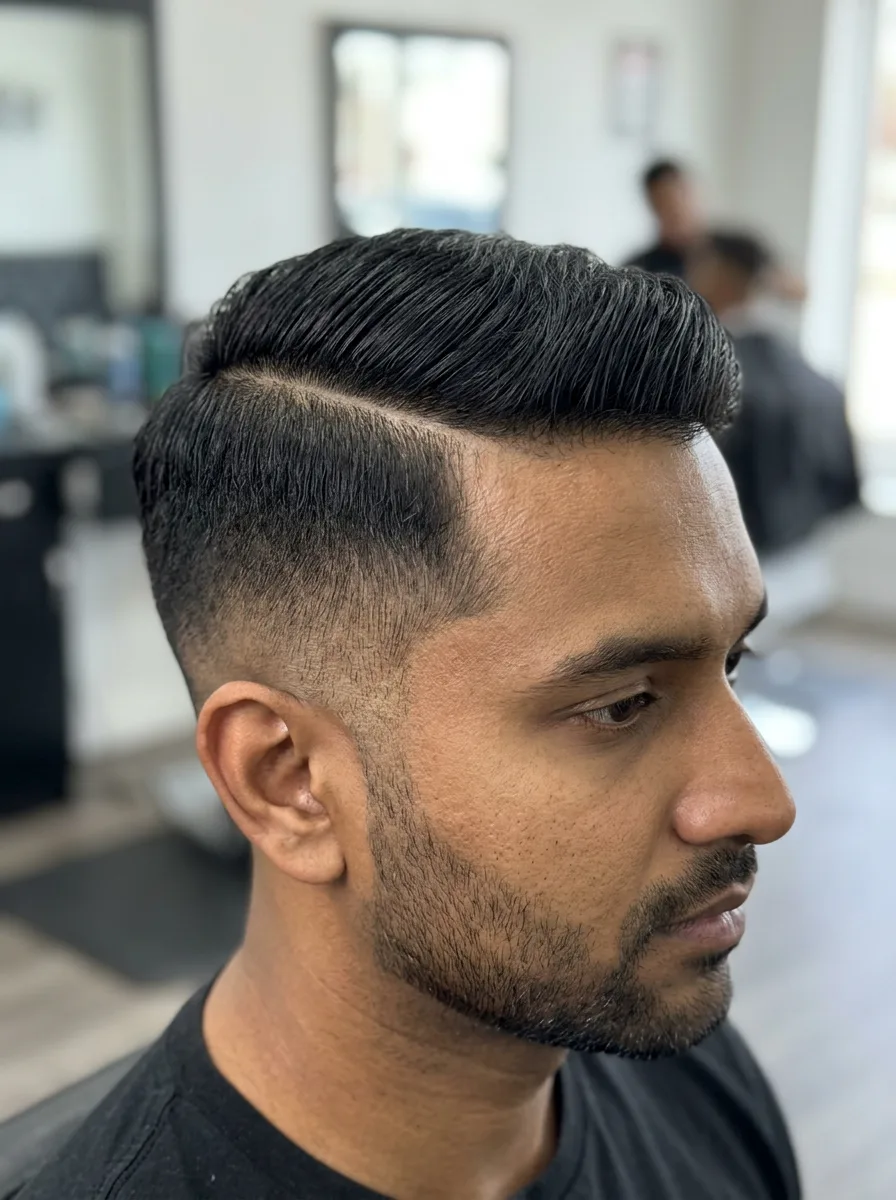 5. Hard Part Comb Over