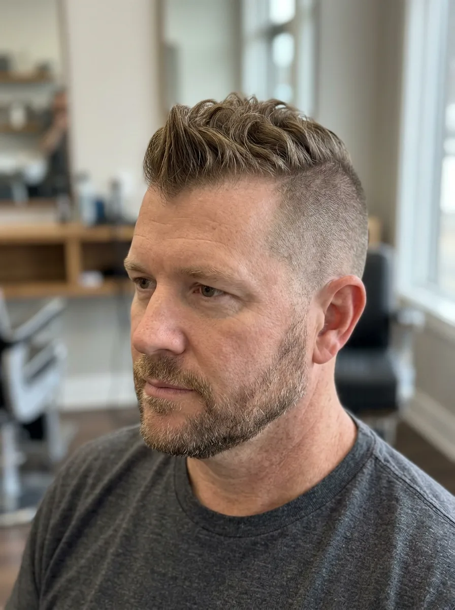 15. Pointy Faux Hawk
