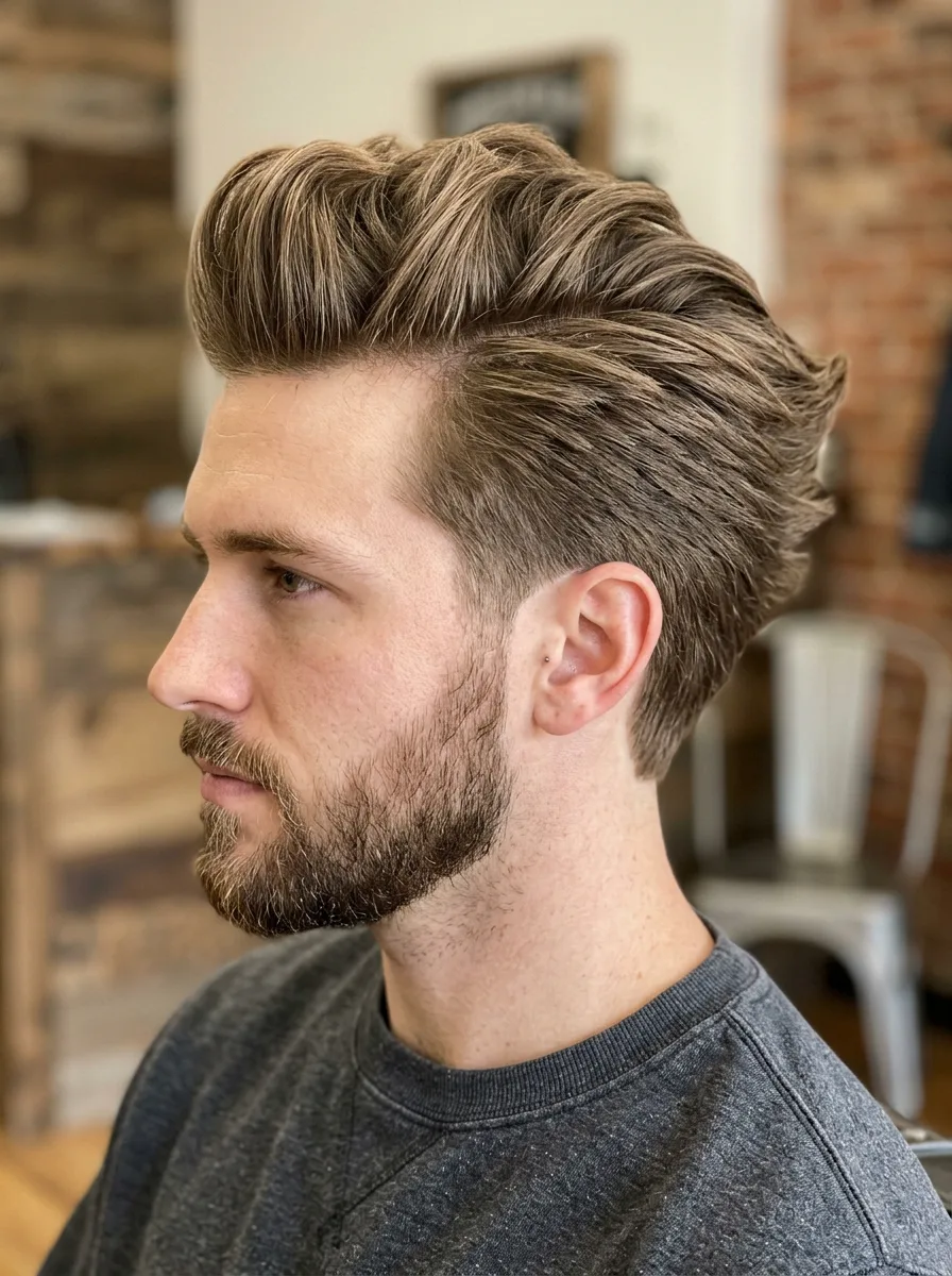 5. Long Top Faux Hawk