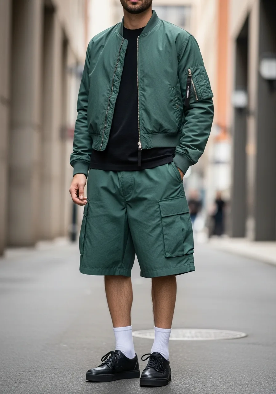 17. Nylon Bomber with Modern Cargoes