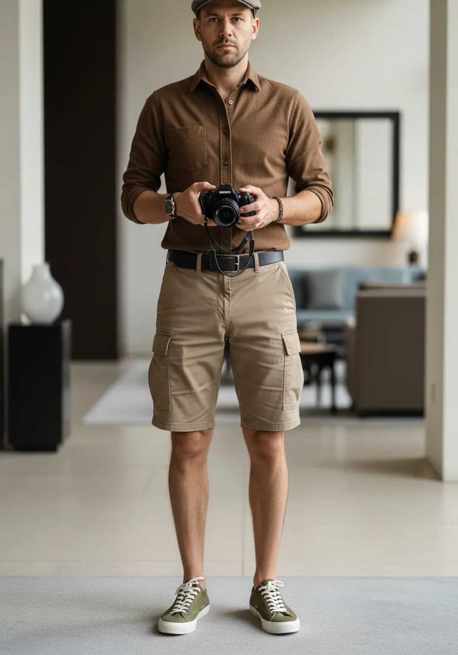 7. Tonal Earth Tone Utility Style