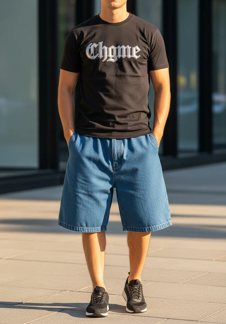 27. Graphic Baby Tee with Bermudas