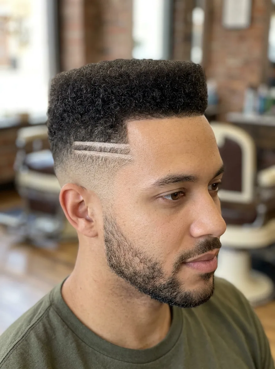 13. Flat Top with Surgical Lines
