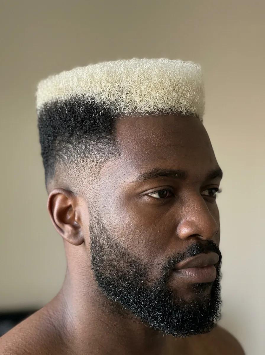 17. Bleached Flat Top