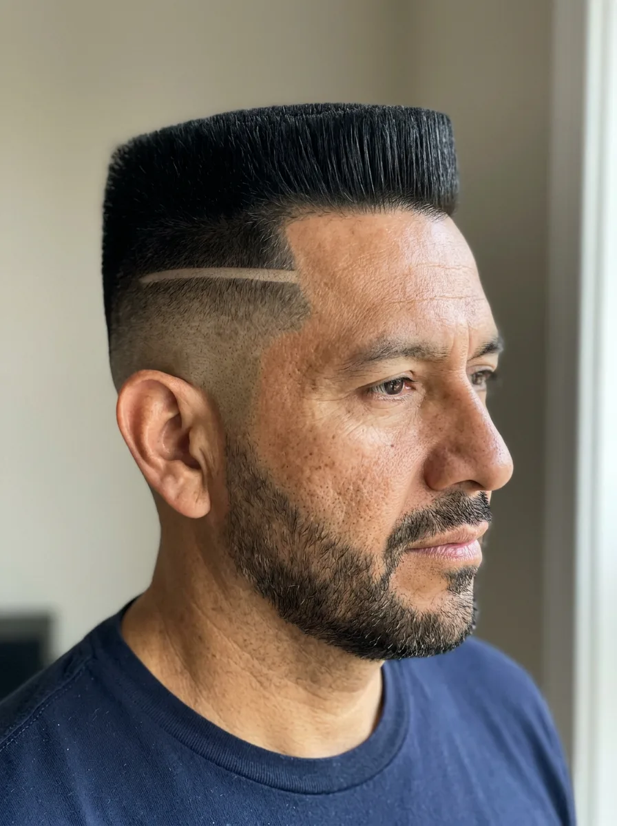20. Flat Top with Etched Detail