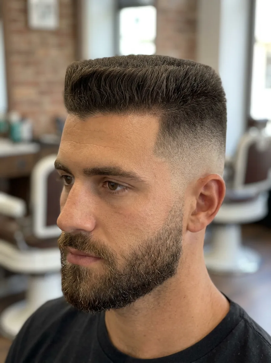 9. Short Flat Top