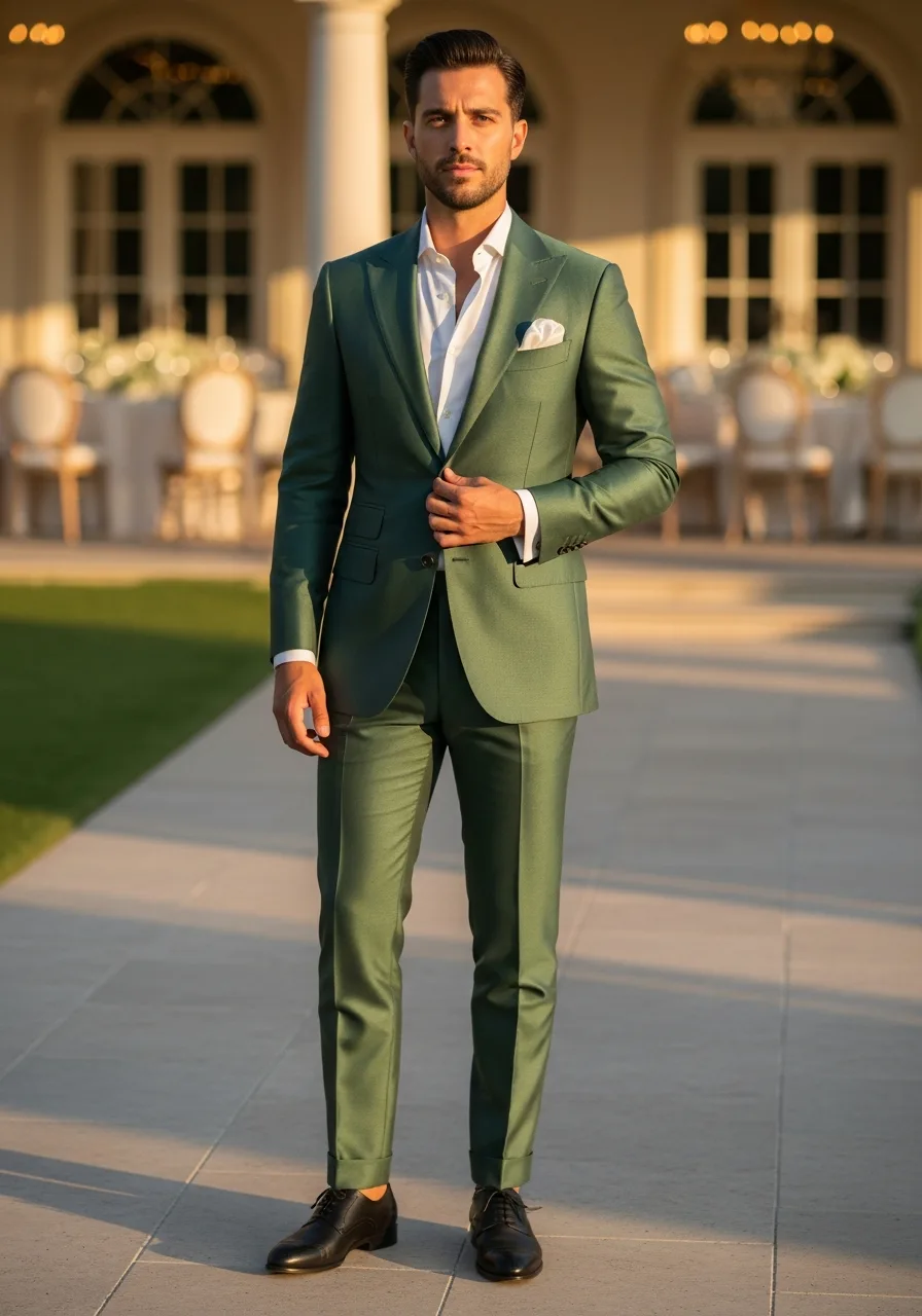12. Laurel Green Silk Blend
