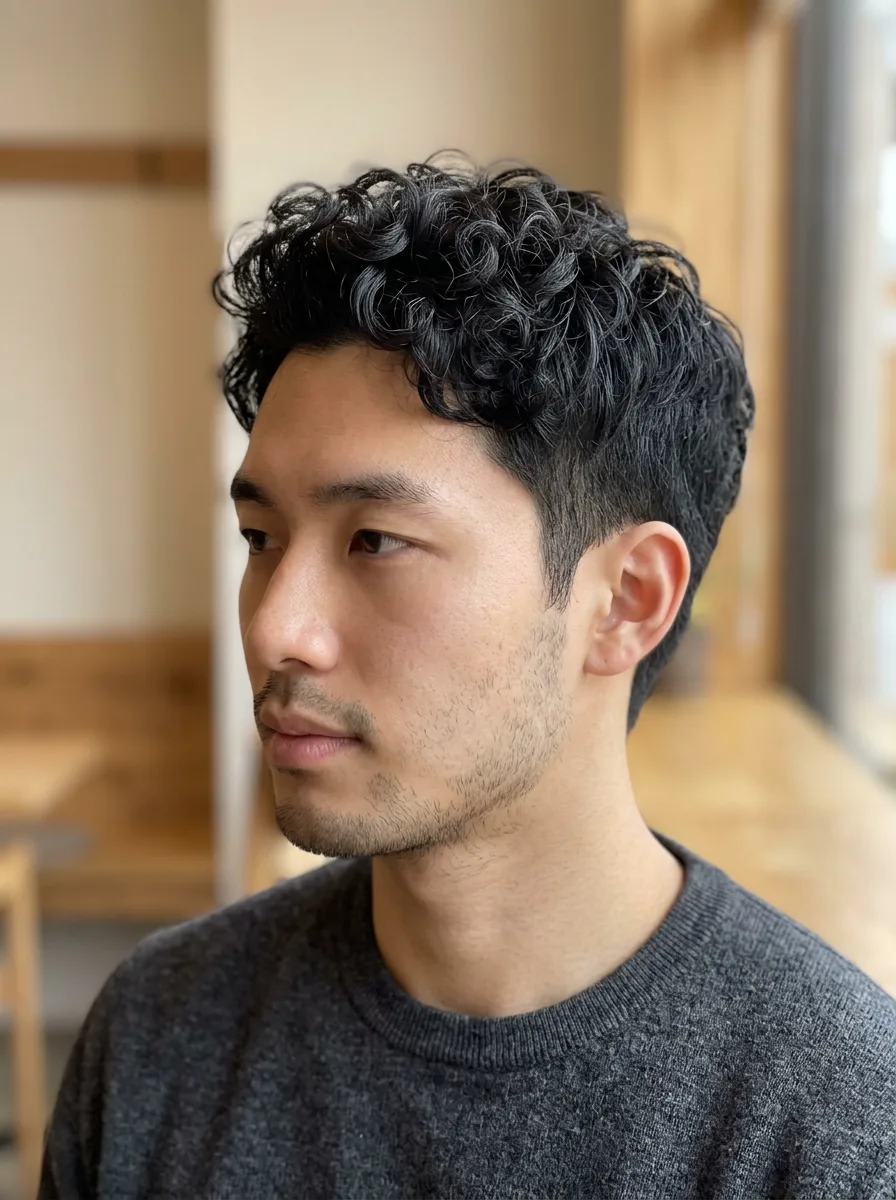 8. Natural Curls Short Flow