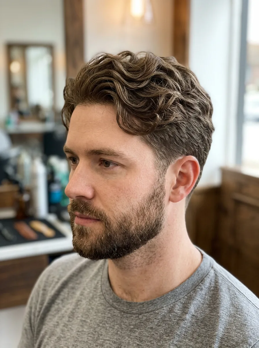 14. Scissor Cut Short Hair Style