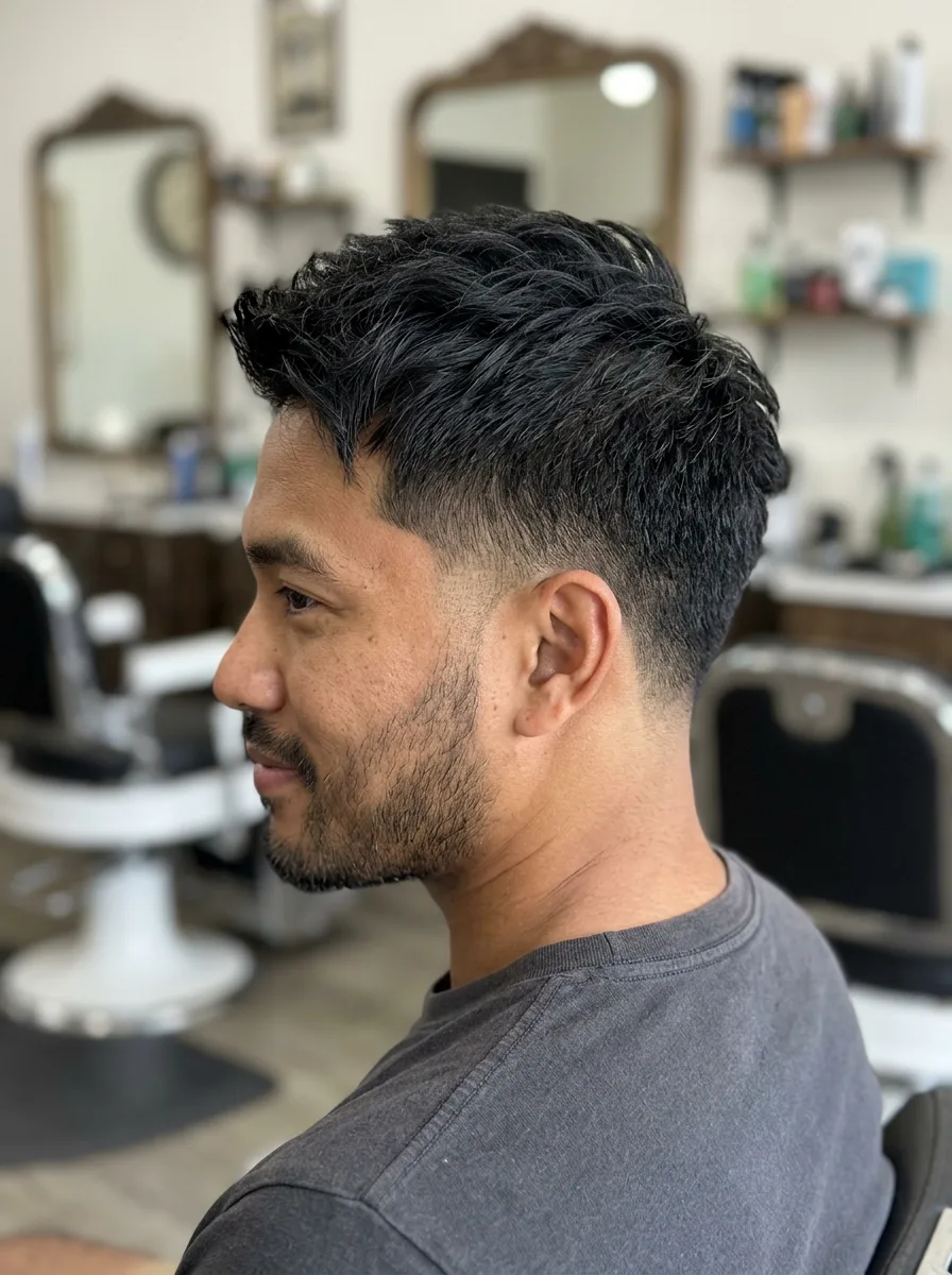 16. Taper Fade Short Haircut