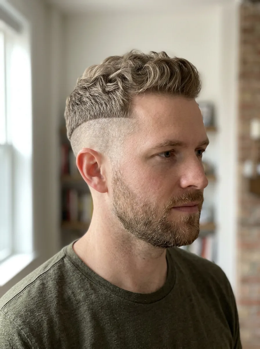 23. Matte Undercut Short Haircut