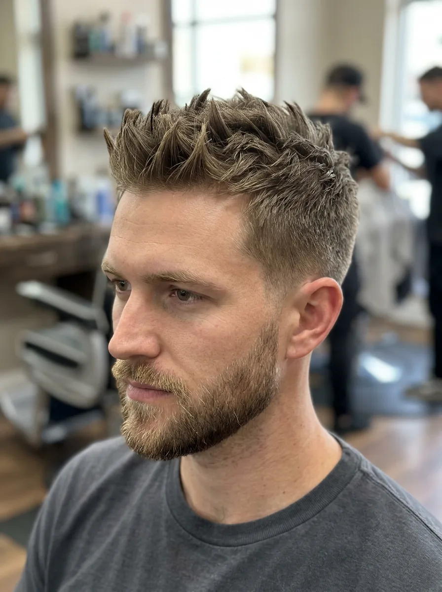 25. Piecey Spiky Short Haircut