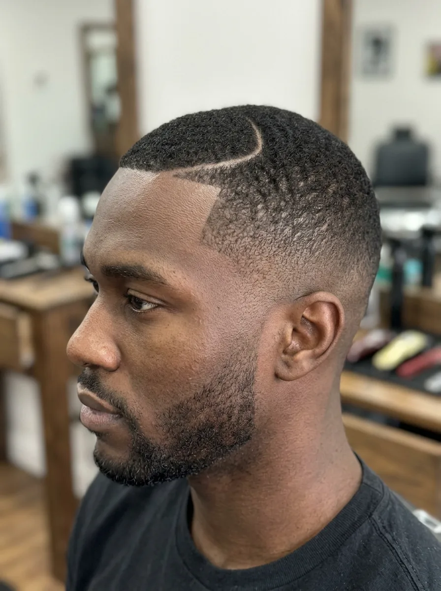 27. Razor Part Short Haircut