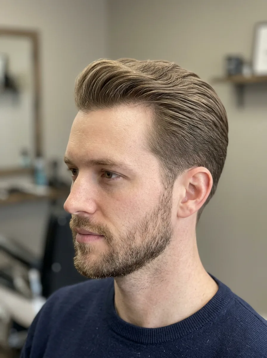 28. Low Volume Brush Short Haircut
