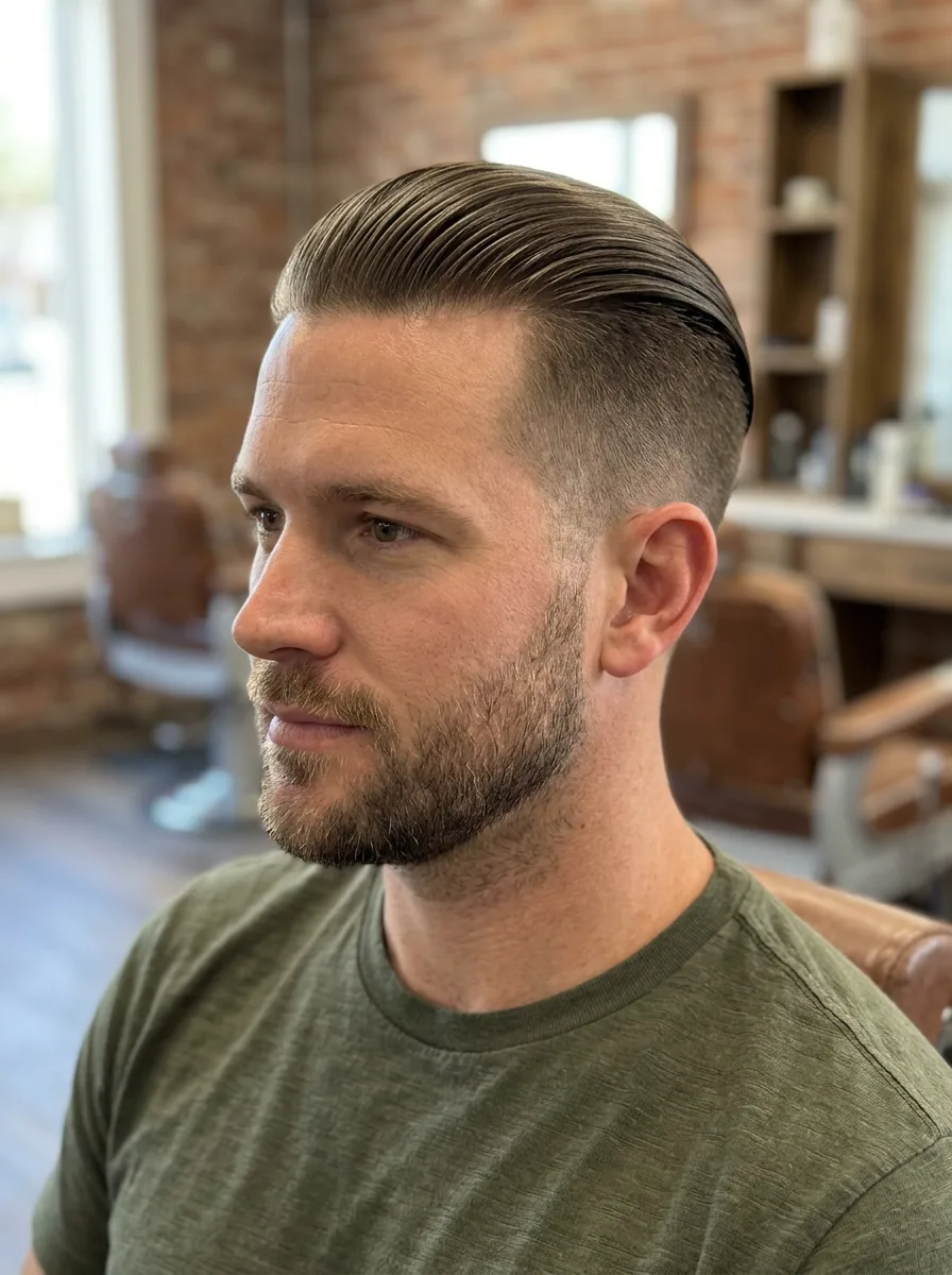 8. Slicked Undercut Short Hair Style