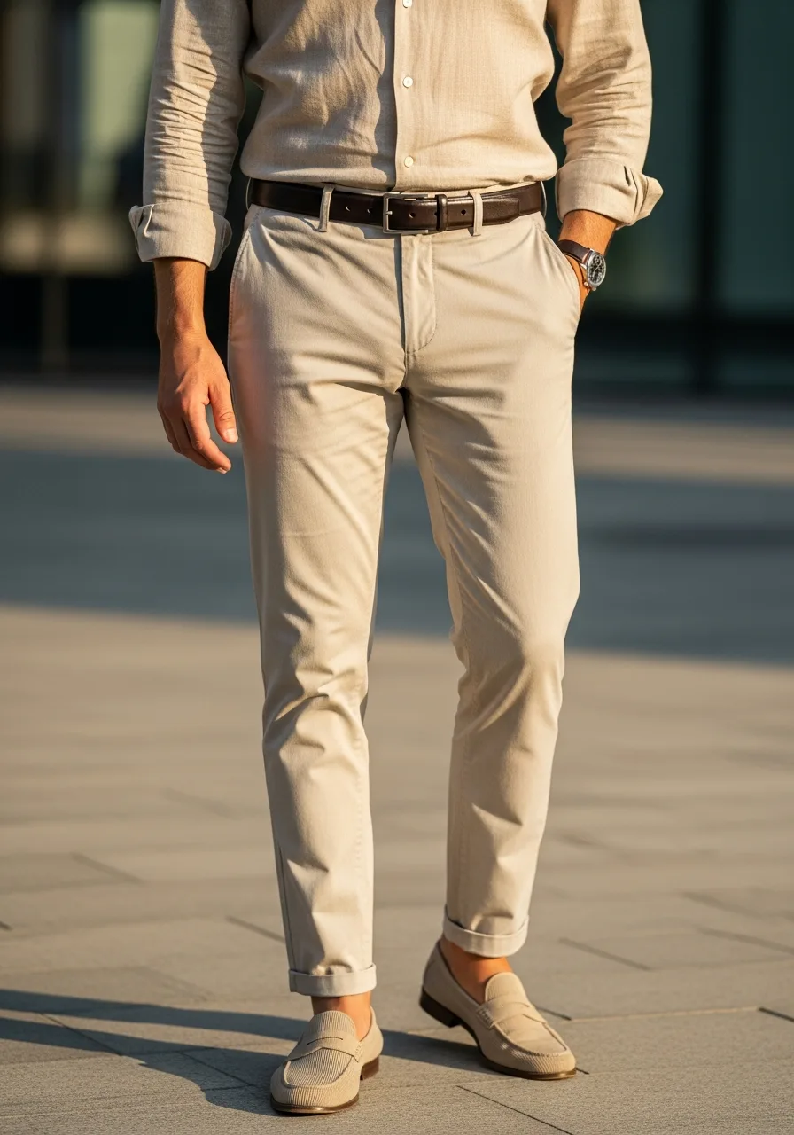 15. All Beige Summer Business Casual