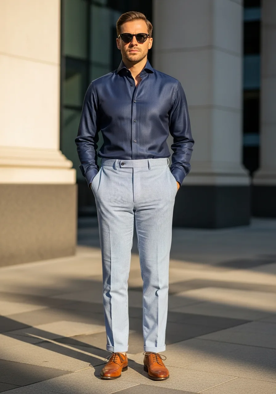 18. Tencel Shirt Summer Business Casual
