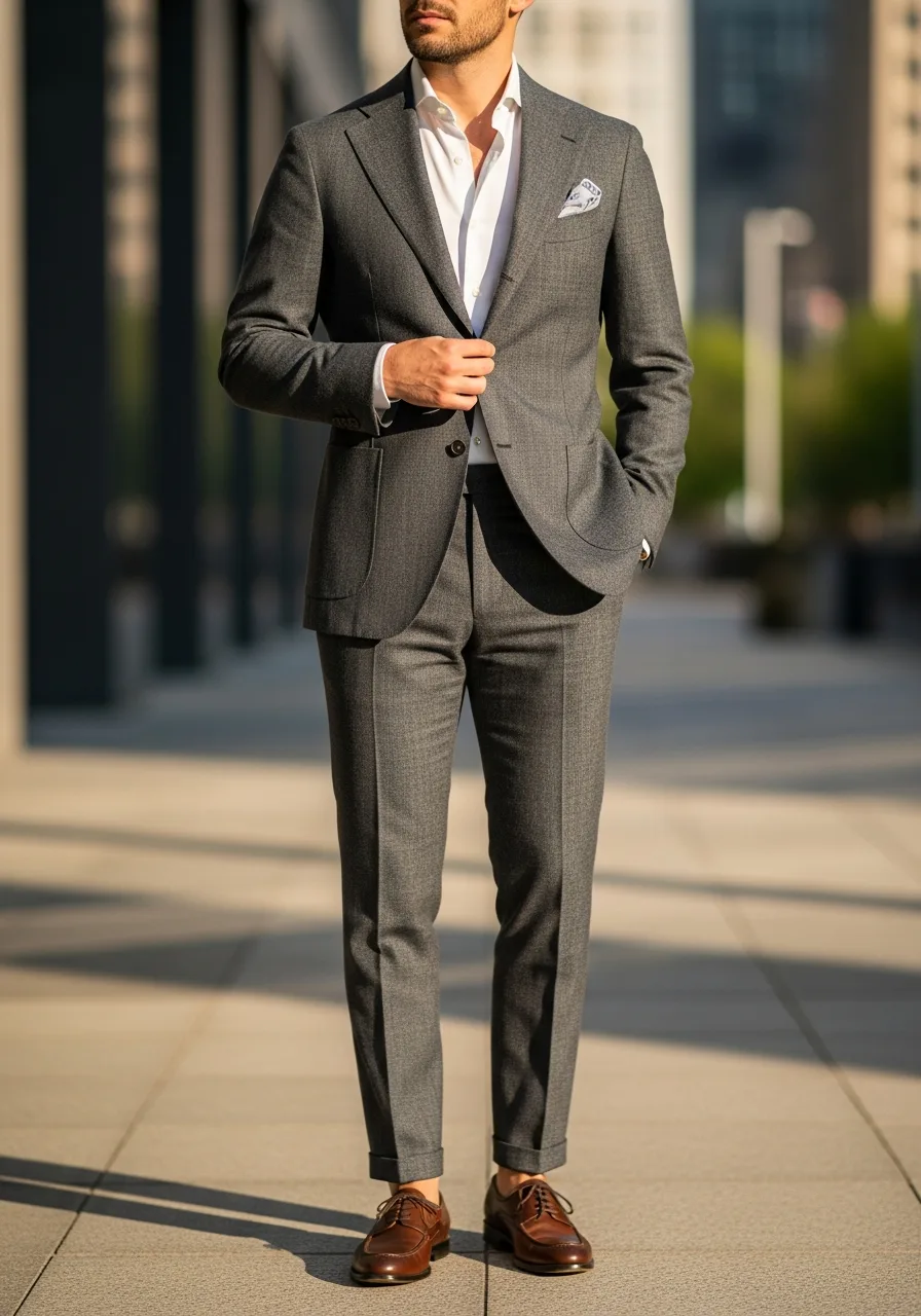 21. Tropical Wool Summer Business Casual