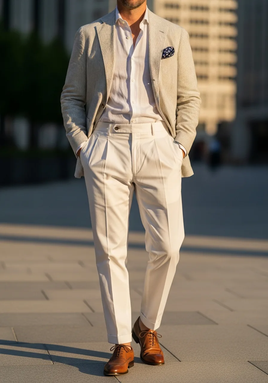 30. Pleated Trouser Summer Business Casual