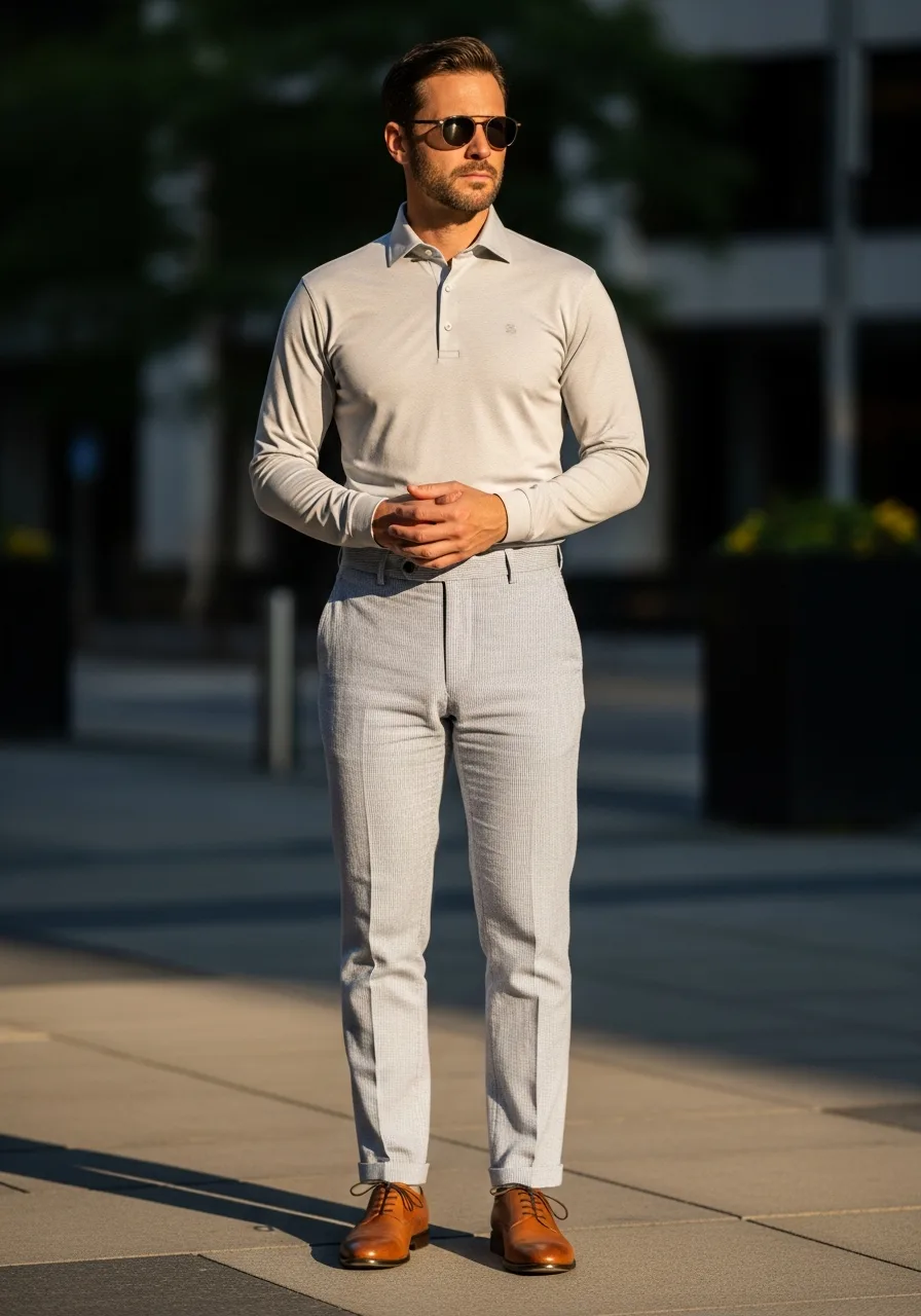 4. Tech Shirt Summer Business Casual