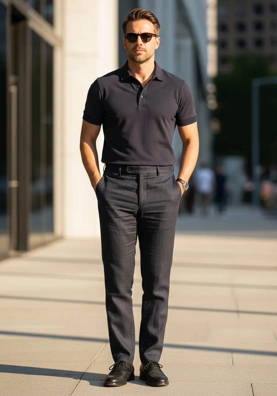 41. Pique Polo Summer Business Casual
