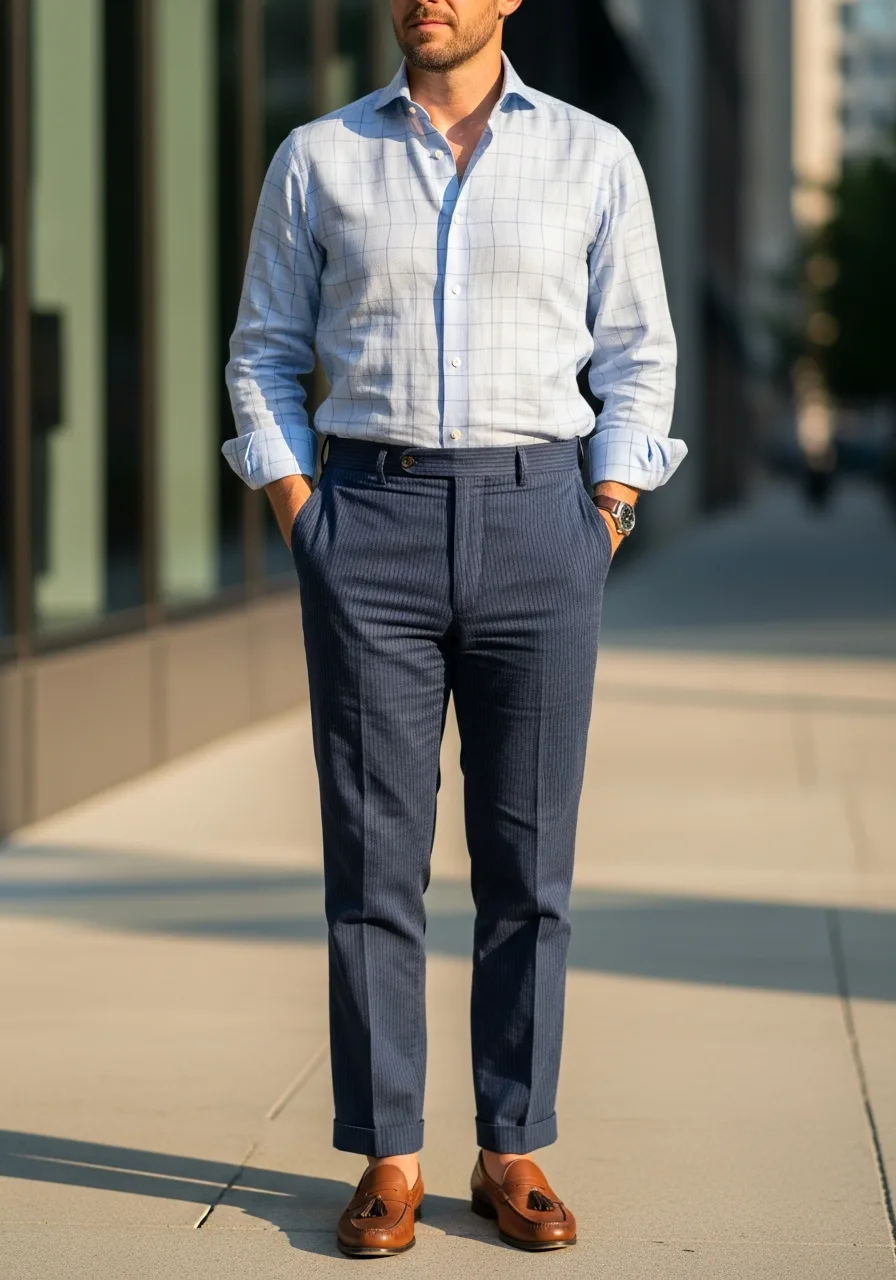 43. Windowpane Summer Business Casual