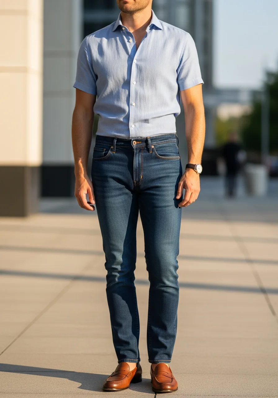9. Short Sleeve Summer Business Casual
