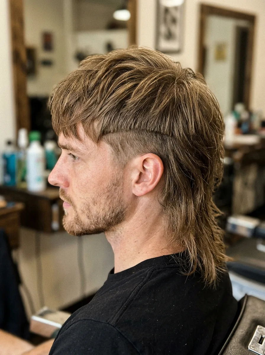 10. Disconnected Wolf Cut