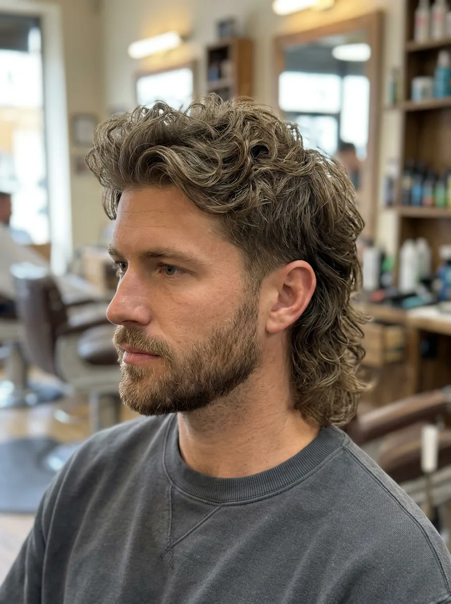 12. Mullet-Heavy Wolf Cut