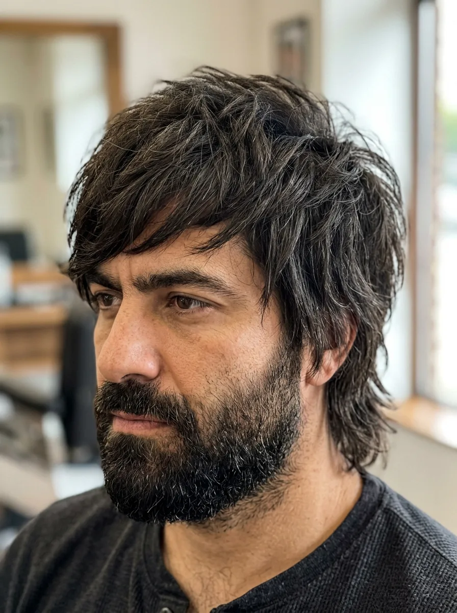 2. Shaggy Wolf Cut