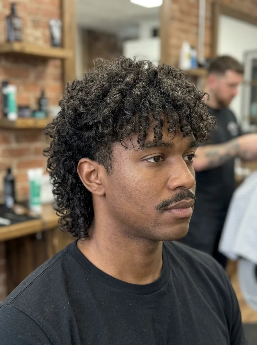 6. Wavy Wolf Cut