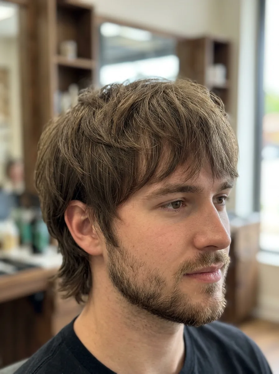 9. Soft Boy Wolf Cut